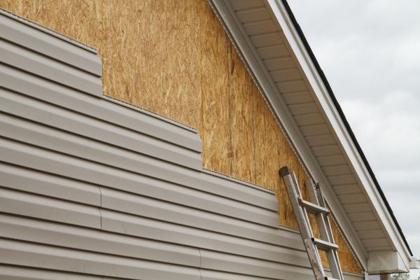 Grey Vinyl Siding Installation in Chula Vista